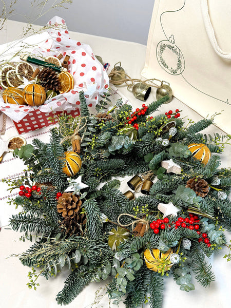 13" Christmas Wreath Kit 2024