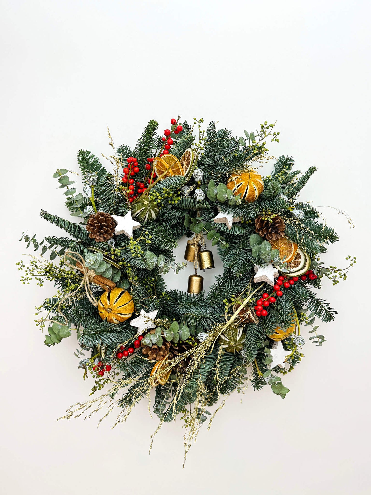 18" Christmas Wreath Designed by Love In Bloom 2024